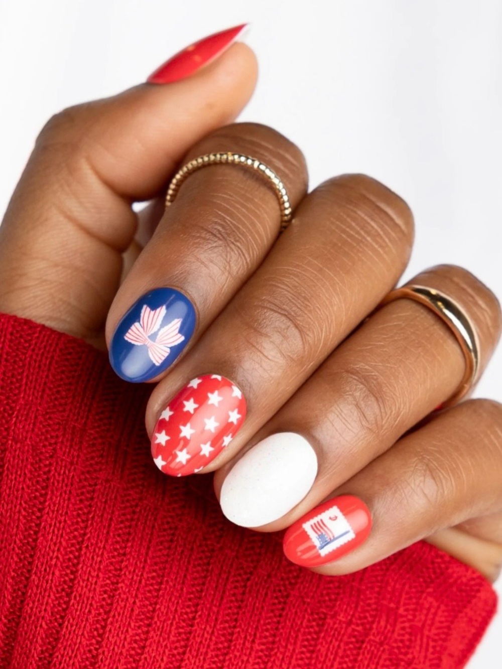 NEW Red Aspen nail dashes